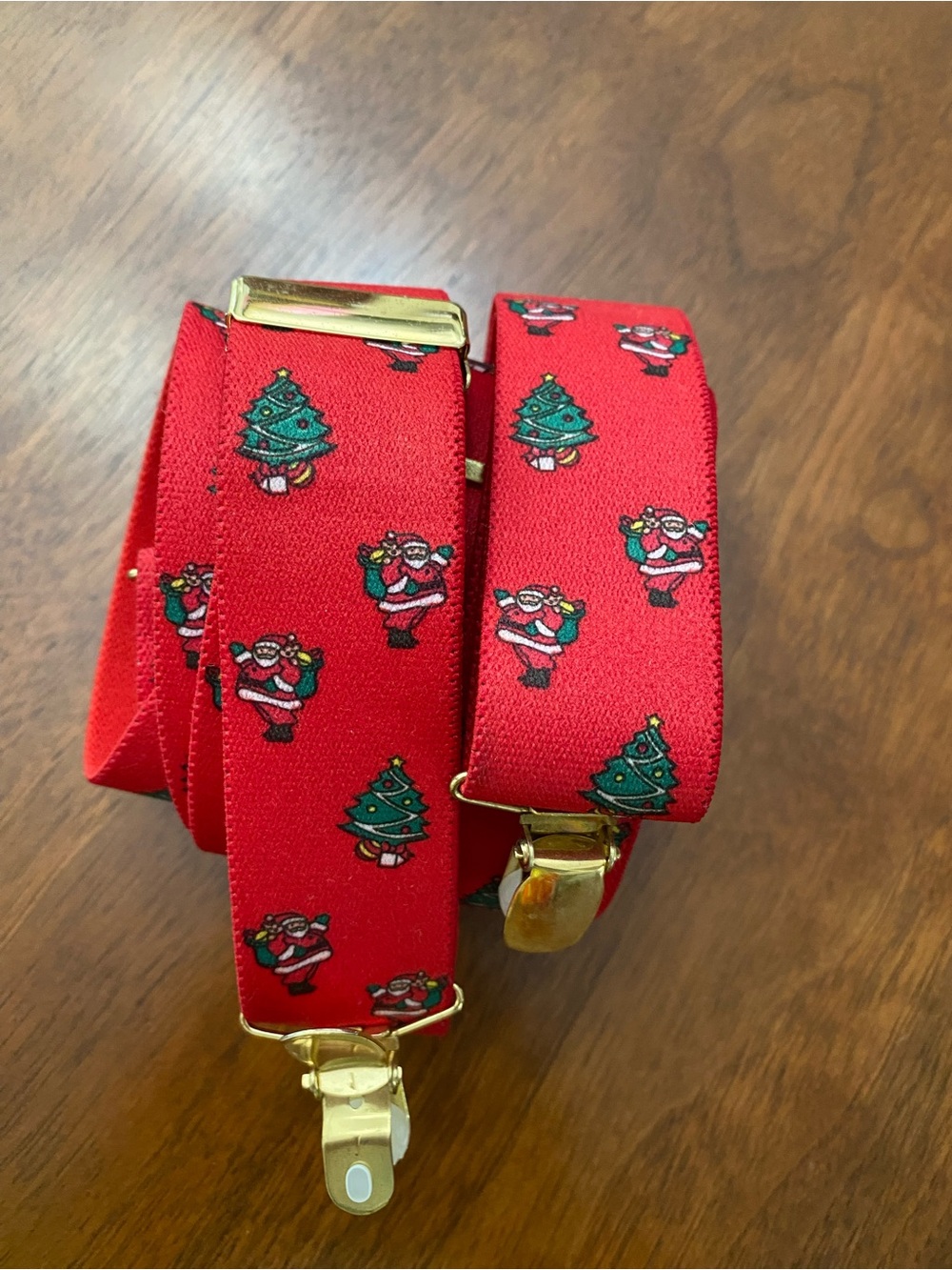 Vintage Christmas Suspenders